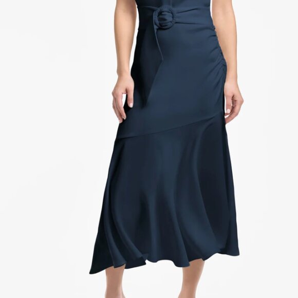 Sachin and Babi Dress Naomi Midnight Navy Blue Size 8 - Picture 4 of 6